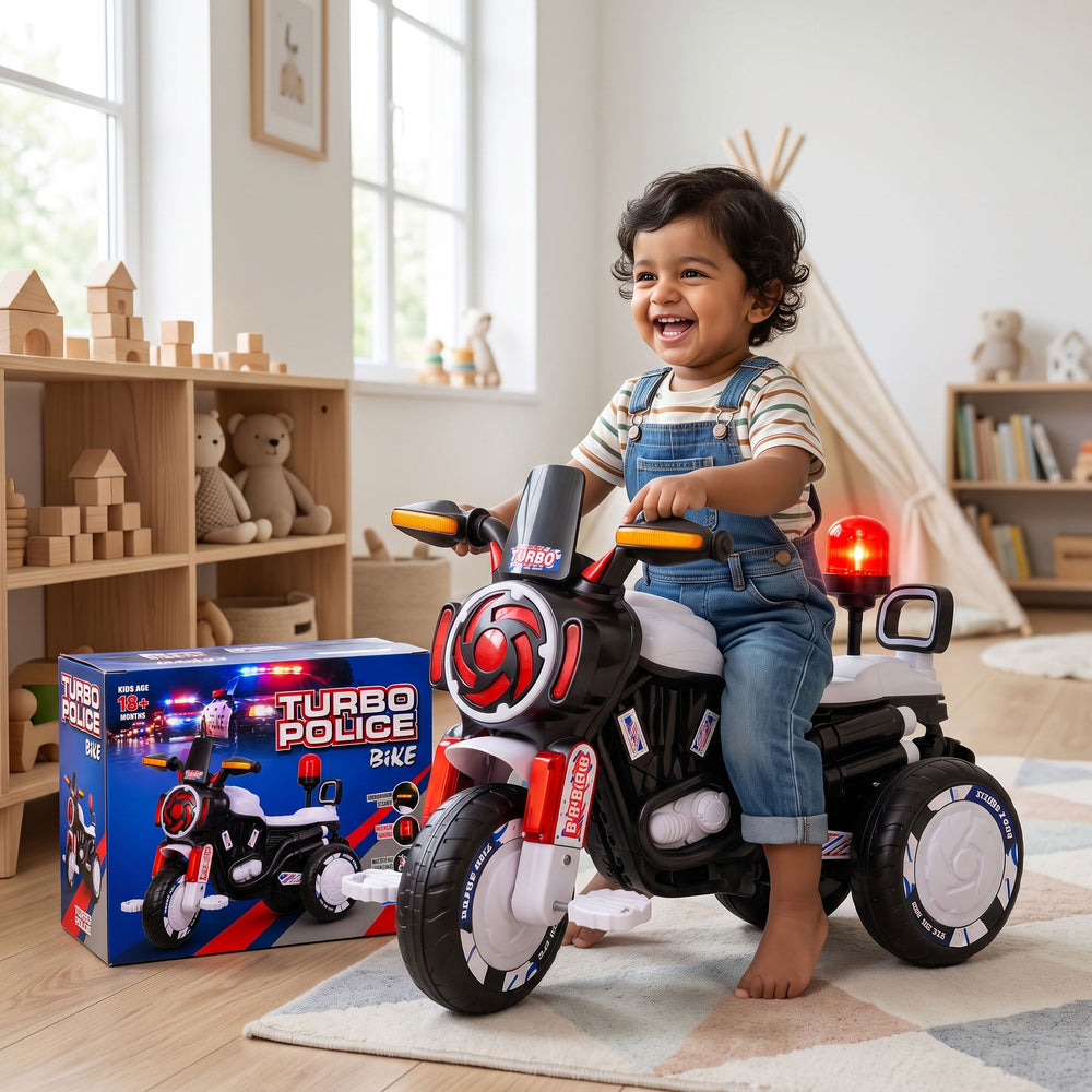 TURBO POLICE BIKE LIGHT MUSIC