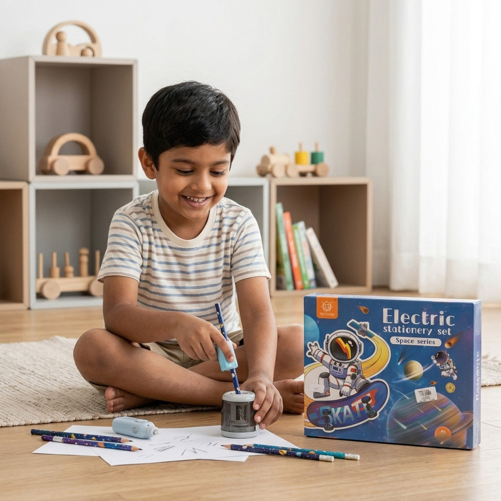 Electric stationary set