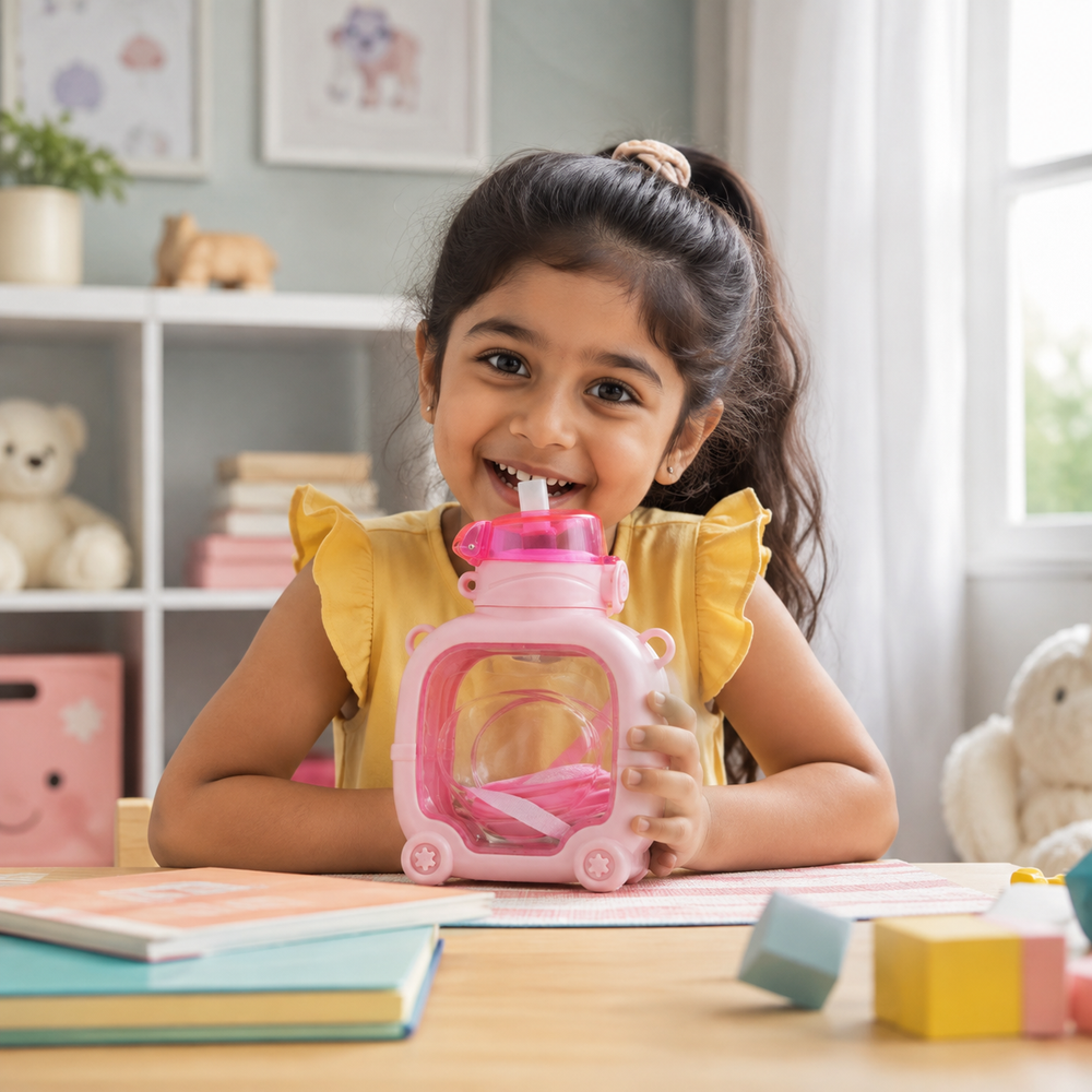 CK3392(960ML) TEDDY WATER BOTTLE