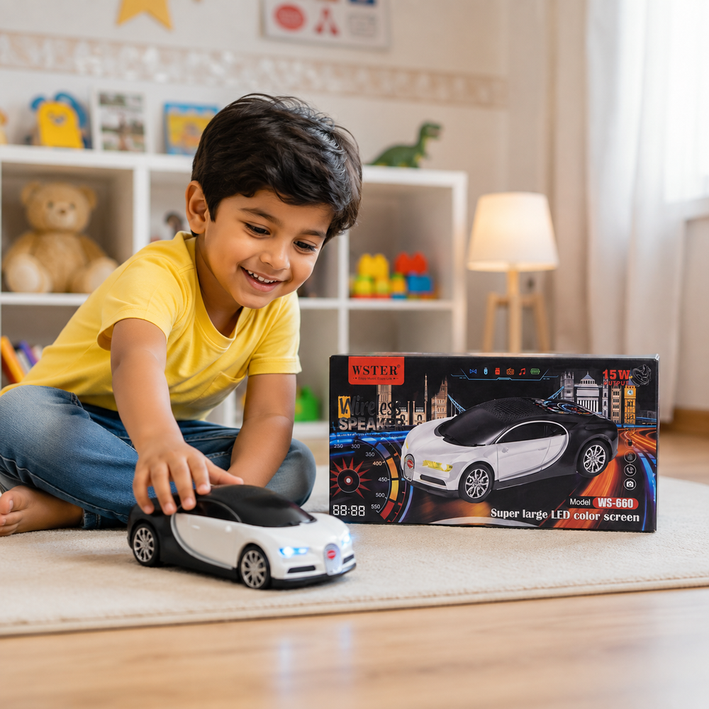 660 Bugatti Bluetooth Speaker Car