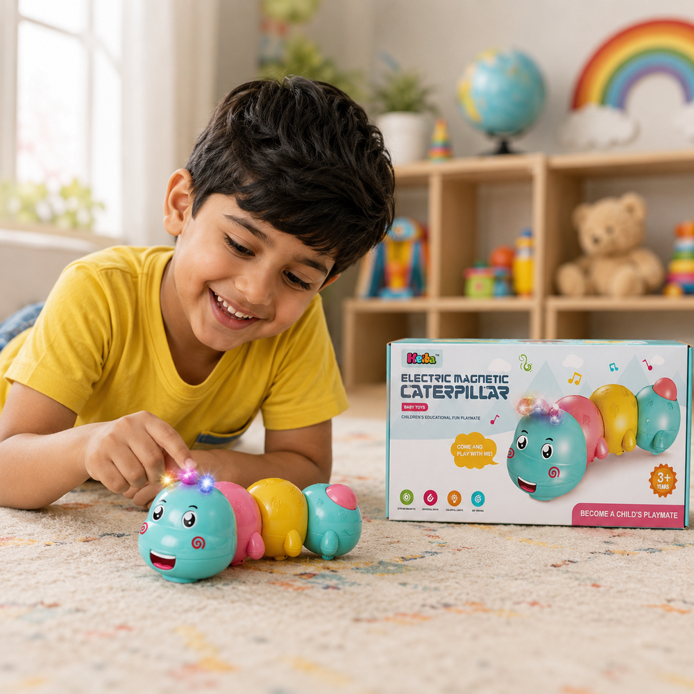 MUSICAL MAGNET CATERPILLER