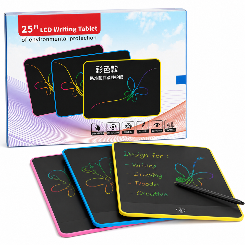 25 INCH LED SLATE CHARGABLE NEW
