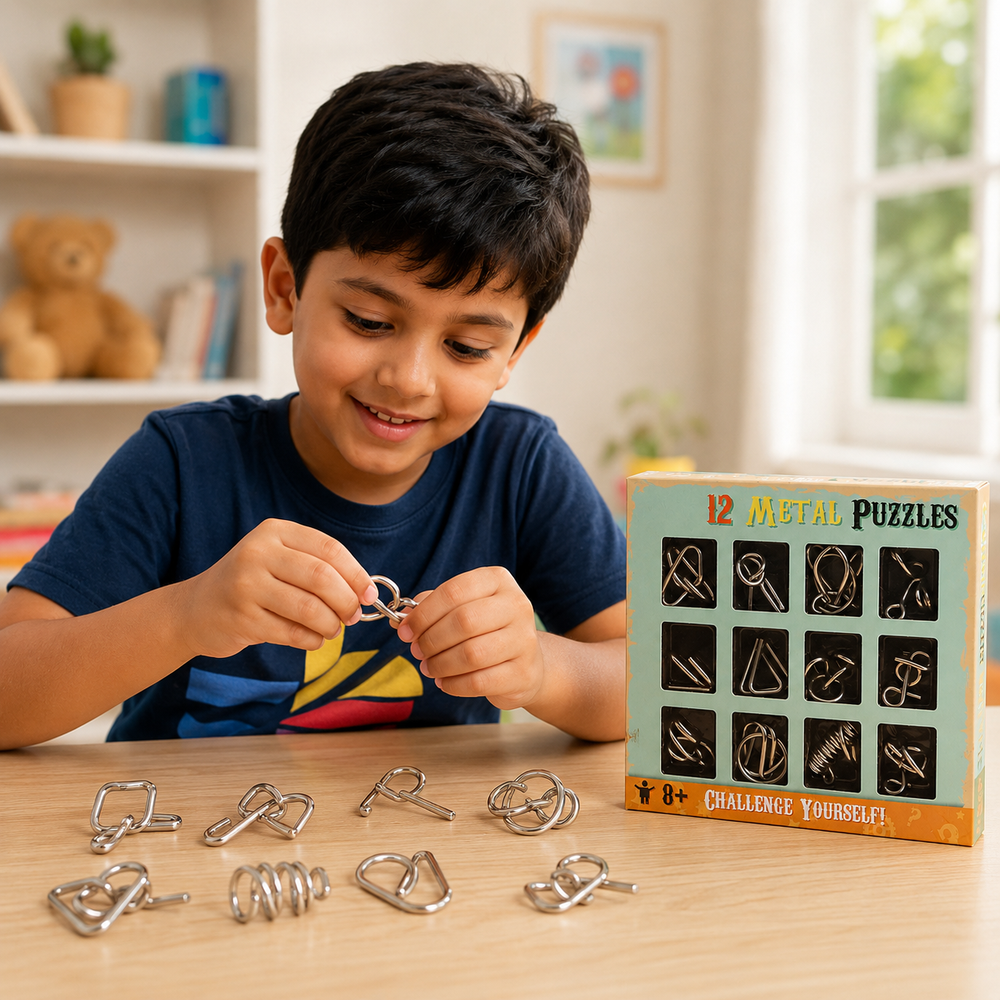 Metal Puzzle 12 pcs.