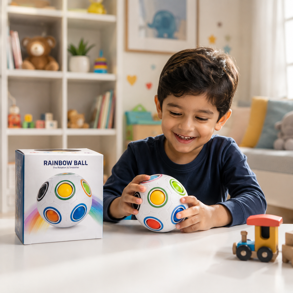 RAINBOW BALL PUZZLE