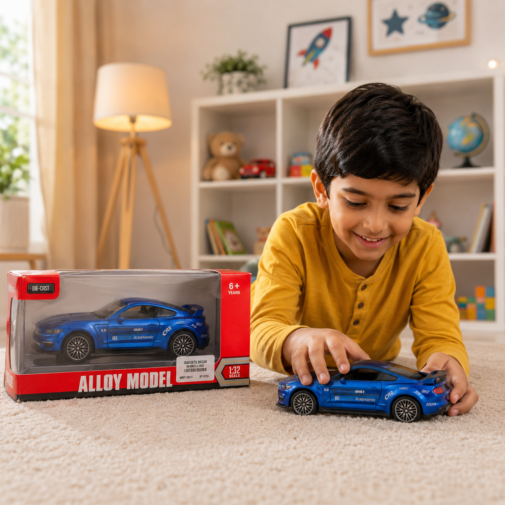 1.MI-CZ38FORD MUSTANG METAL CAR