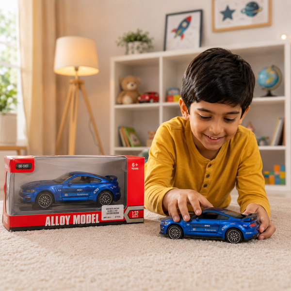 1.MI-CZ38FORD MUSTANG METAL CAR