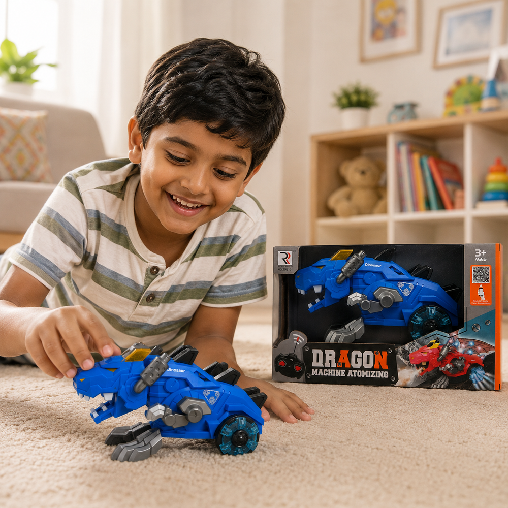 RC DRAGON NEW WITH SMOKE