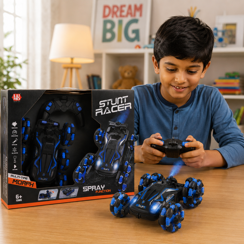 LMI-C060-R/C STUNT RACER WITH SMOKE